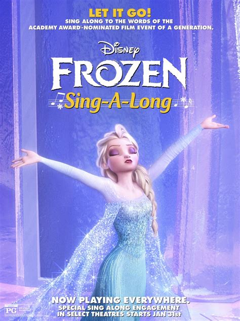 Follow the Bouncing Snowflake - Frozen: Sing-Along - LaughingPlace.com