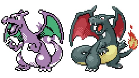 Shiny Charizard Sprite Gif