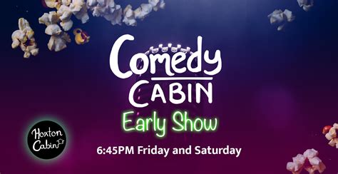 Comedy Cabin @ 6:45PM | London Comedy Reviews | DesignMyNight