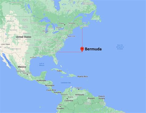 Where is Bermuda? (location on map) - Learner trip