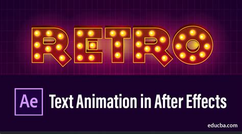 Text Animation in After Effects | Learn How to Create Text Animation?