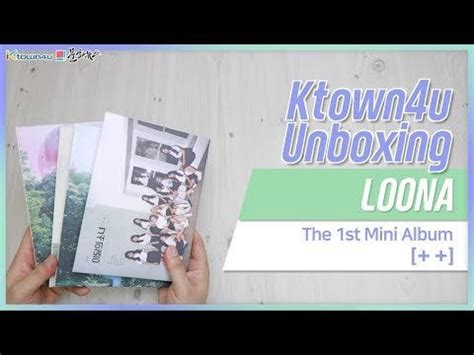 LOONA [+ +] Album Unboxing : LOONA