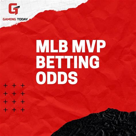 MLB MVP Odds 2024 - AL and NL MVP Award Prices