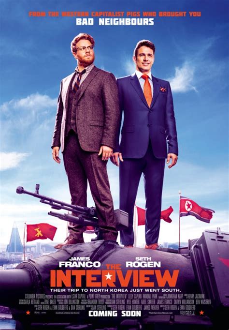 The Interview Movie Poster (#2 of 3) - IMP Awards