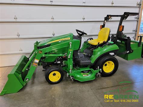 2017 John Deere 1023E Sub Compact Tractor & Attachments Package - ReGreen Equipment