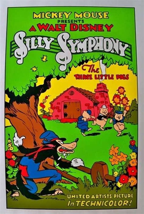 Walt Disney SILLY SYMPHONY THE THREE LITTLE PIGS