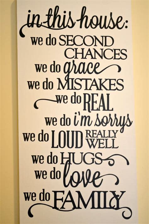 In This House Quote Wooden Sign we do Real by SpearCraft, $28.00 ...