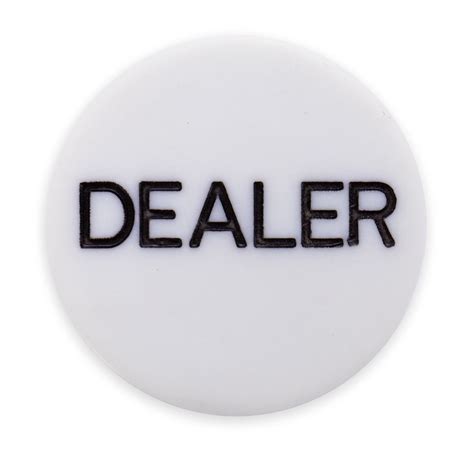 Standard Dealer Button – Poker Chip Lounge