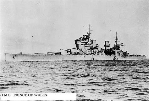 Wreck of HMS Prince of Wales.