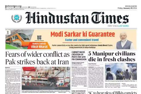 Download Today Hindustan Times Epaper PDF for Free