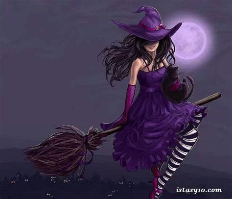 Pretty witch | Autumn/Halloween/Thanksgiving | Pinterest | Purple Love ...