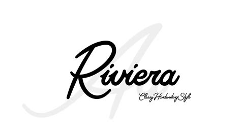 Riviera Signature Font Download - Free Fonts Lab