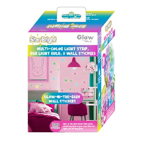 Gabba Goods Glow Pink Star Bright Light Gift set - Shop Light Bulbs at H-E-B