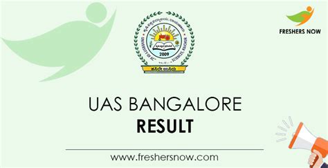 UAS Bangalore Result 2023 | UG, PG Sem Exam Results