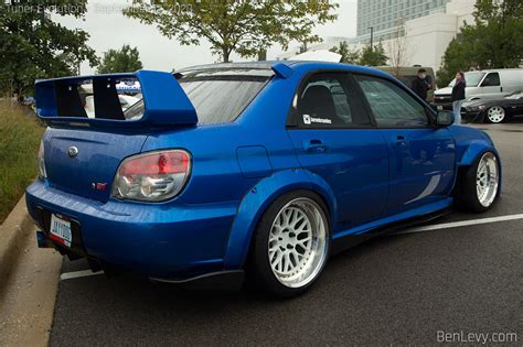 Blue Subaru WRX STI - BenLevy.com