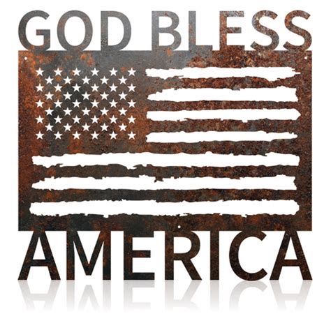 God Bless America Flag