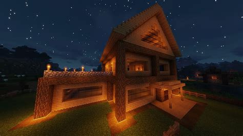 Minecraft House Wallpaper 4k | Psoriasisguru.com