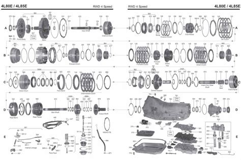 4L80E Transmission repair manuals (4L85E) - Rebuild instructions