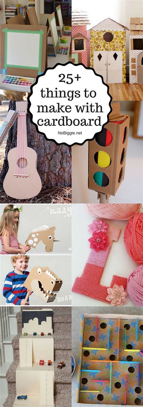 25+ Things to make with cardboard