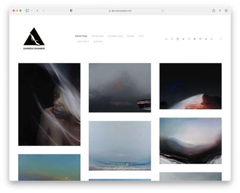 20 Best Artist Portfolio Websites (Examples) 2023 - FlatRockSoft