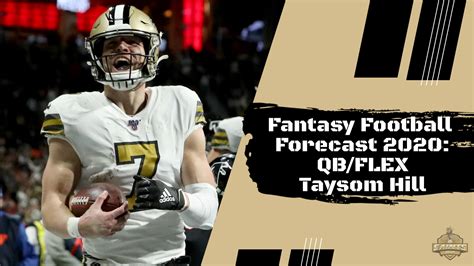 Fantasy Football Forecast: Taysom Hill, Saints QB - Sports Illustrated New Orleans Saints News ...