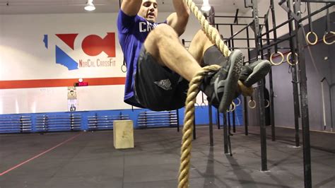 CrossFit rope climbing techniques with Jason Khalipa - YouTube