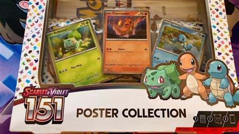 Pokémon 151, Poster Collection Opening 5! - YouTube