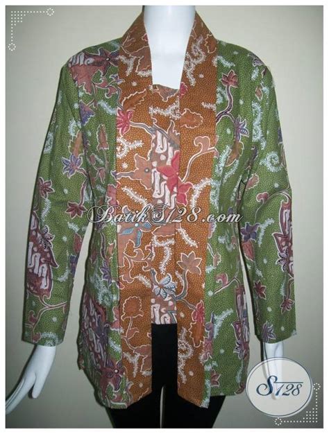 Baju Batik Wanita Model Kemben Asli Batik Solo Modern [BLS223]