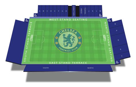 Seating Plans | Official Site | Chelsea Football Club