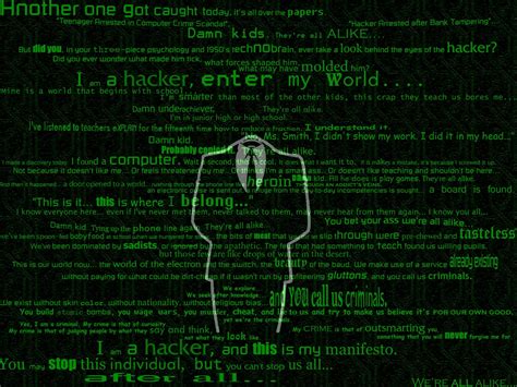 Hacker's World: HD Technology Wallpaper