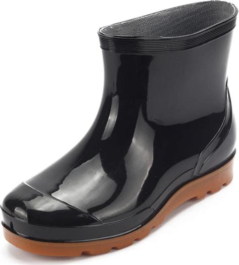 Ankle High Rubber Boots Mens