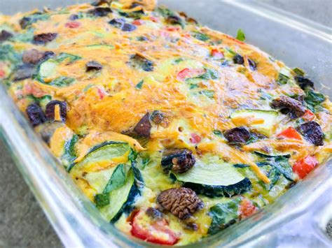 Eggsellent Veggie Breakfast Casserole - Gluten Free & Dairy Free