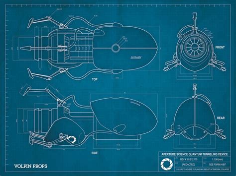 Portal Turret Blueprints