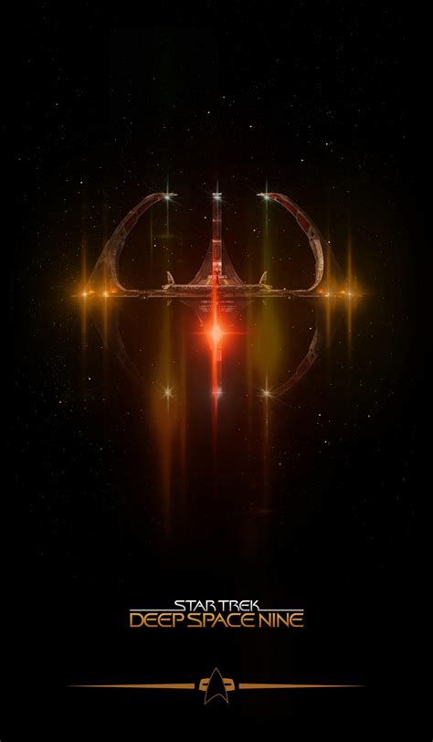 Star Trek: Deep Space Nine, by Lewis Niven | Star trek posters, Star trek ships, Star trek tv
