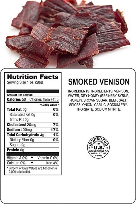 B.U.L.K Venison Jerky (3oz ) | Venison jerky, Venison, Meat snacks