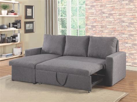 IFDC IF9000 Elegant Pull Out Sofa Bed with Storage