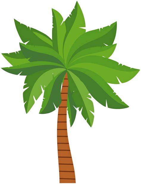 Sticker Tree Clip Art - Transparent Palm Tree Emoji - Png Download ...