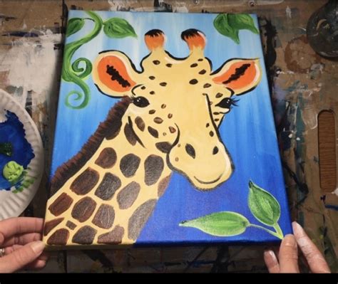 How To Paint A Giraffe - Step By Step Painting With Tracie Kiernan