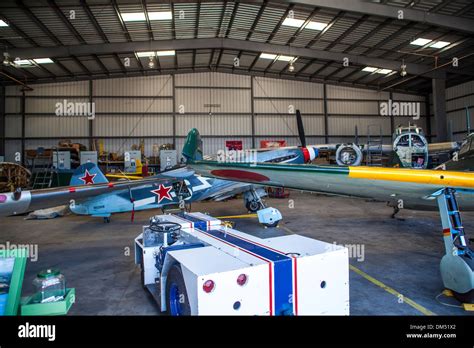 One of the Hangars at the Commemorative Air Force Museum in Camarillo ...