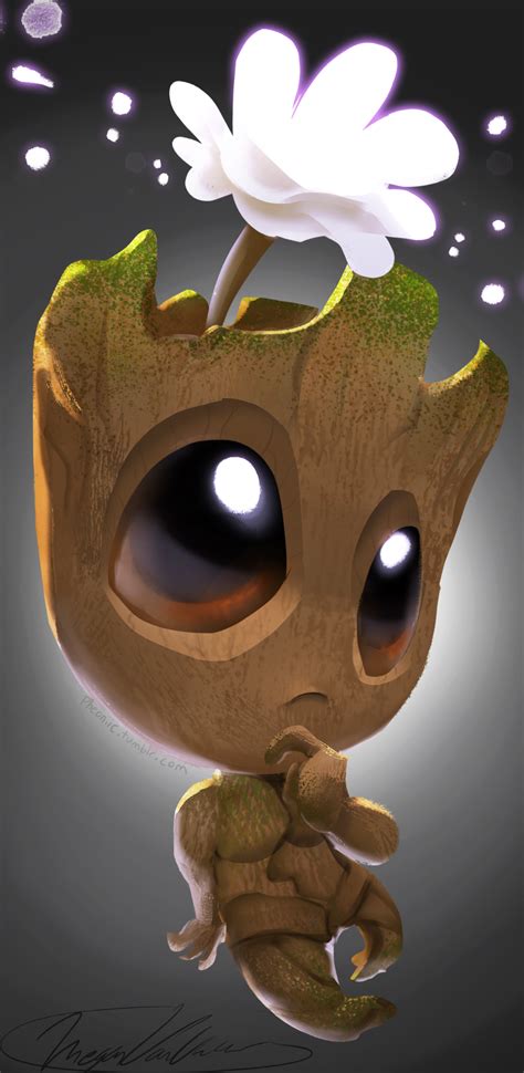 Baby Groot by Pheoniic on DeviantArt