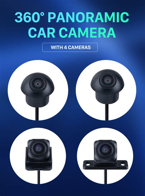 Universal 360° Surround View Car camera 360 degree Panoramic front rear ...