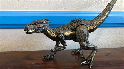 Mattel Jurassic World Fallen kingdom Indoraptor action figure review - YouTube