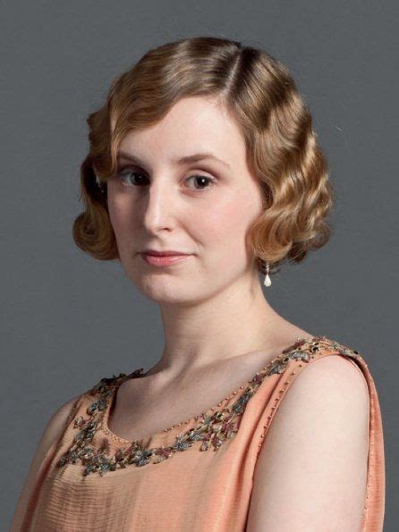 Edith Pelham | Downton abbey hairstyles, Short hair styles, Laura ...