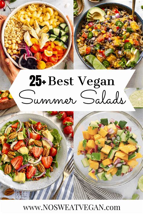 Best Summer Salads (+ They're All Vegan!) – No Sweat Vegan