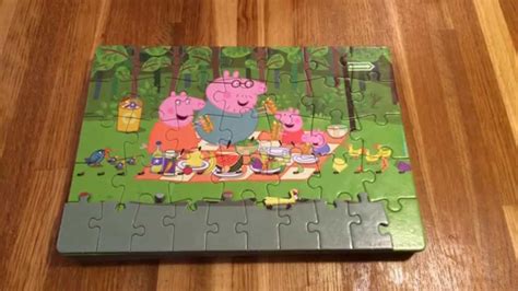 Peppa Pig 9 Jigsaw Puzzles Fun Kids Picture Reveal - YouTube