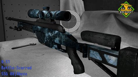 SSG 08 Abyss - Skin Wear Preview - YouTube