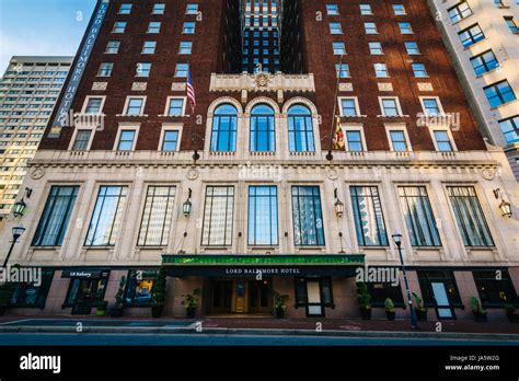 The exterior of the Lord Baltimore Hotel in downtown Baltimore, Maryland Stock Photo - Alamy