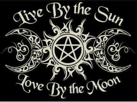 Live by the Sun...Love by the Moon | Wiccan tattoos, Witch tattoo, Wiccan symbols