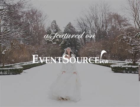 Best of Winter Wedding Photos | Eventsource GTA Feature