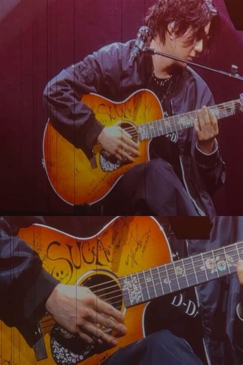 Min Yoongi AgustD Suga Dday concert play guitar | Gitar